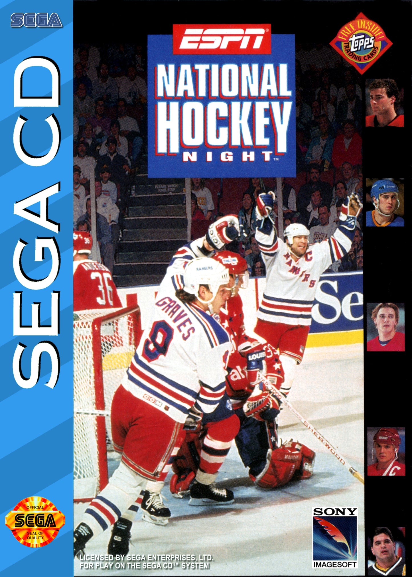 ESPN NATIONAL HOCKEY NIGHT  - SEGACD