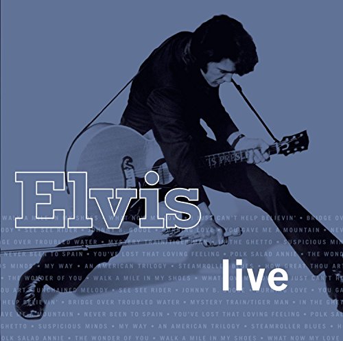 PRESLEY, ELVIS  - ELVIS PRESLEY LIVE AUDIO MUSIC CD ROCK POP