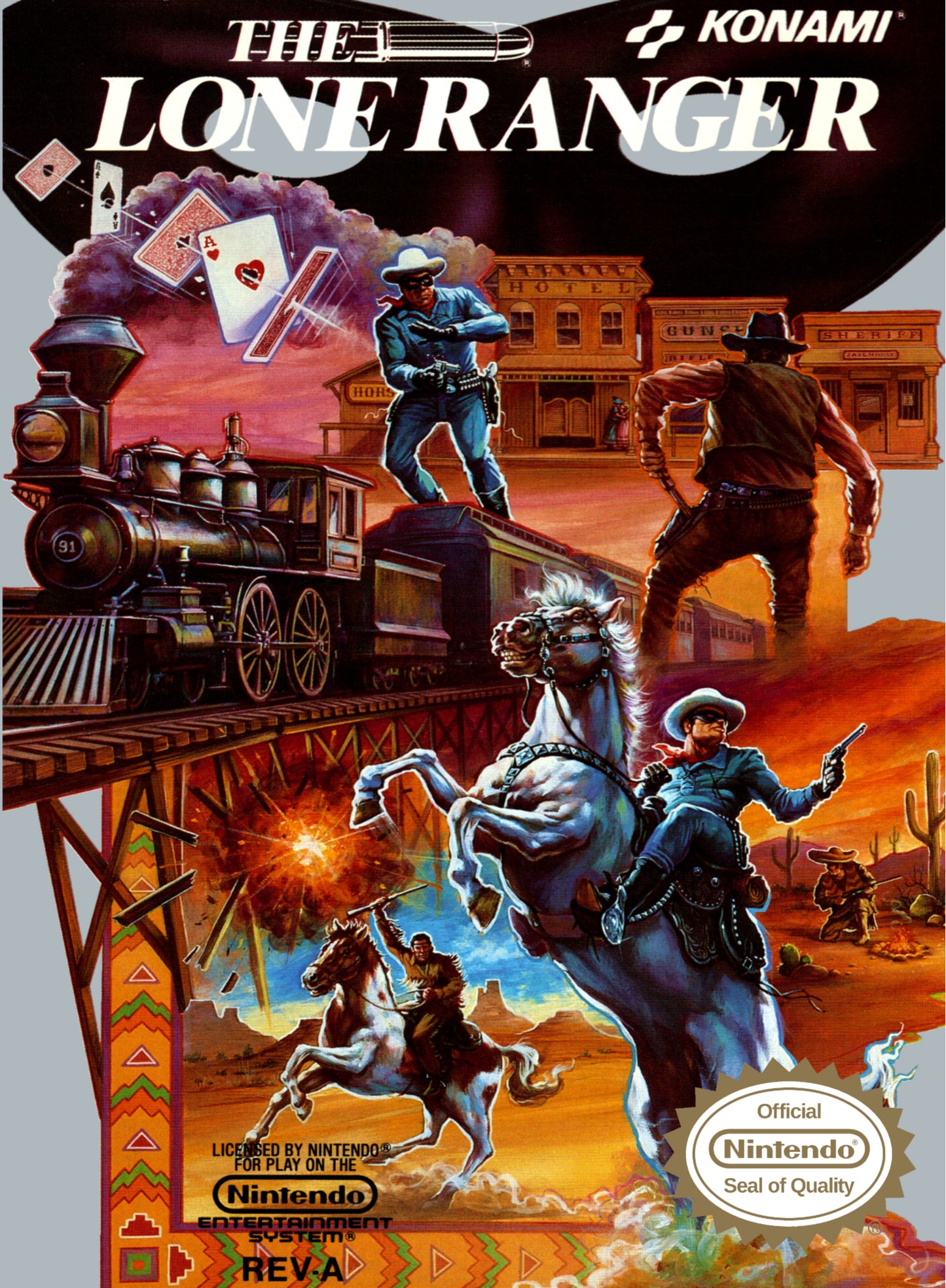 LONE RANGER  - NES