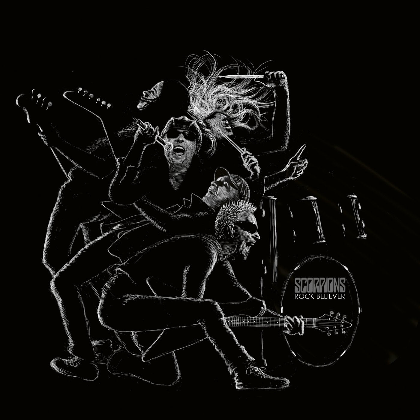 SCORPIONS  - ROCK BELIEVER