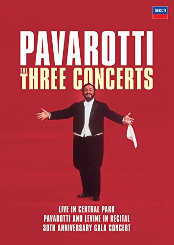 PAVAROTTI, LUCIANO - DVD-THREE CONCERTS