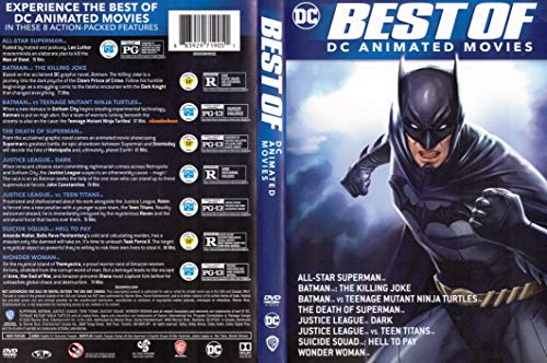 BEST OF DC ANIMATED MOVIES - DVD