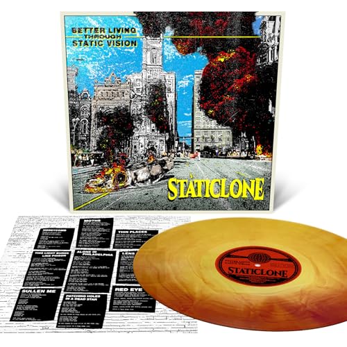 STATICLONE - BETTER LIVING THROUGH STATIC VISION (CUSTOM GALAXY VINYL)