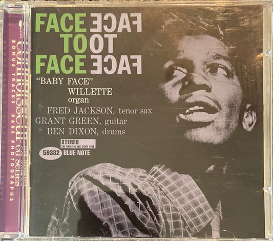 WILLETTE, BABY FACE  - FACE TO FACE (REMASTERED)