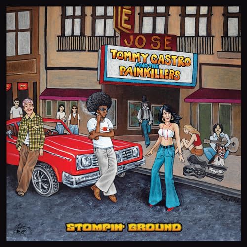 CASTRO, TOMMY & THE PAIN KILLERS - STOMPIN GROUND