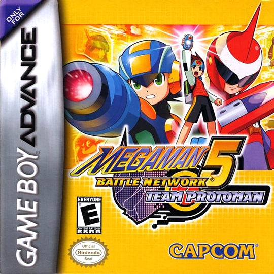 MEGA MAN: BATTLE NETWORK 5: TEAM PROTOMA  - GBA