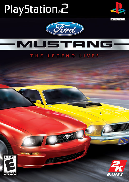 FORD MUSTANG: THE LEGEND LIVES ON  - PS2