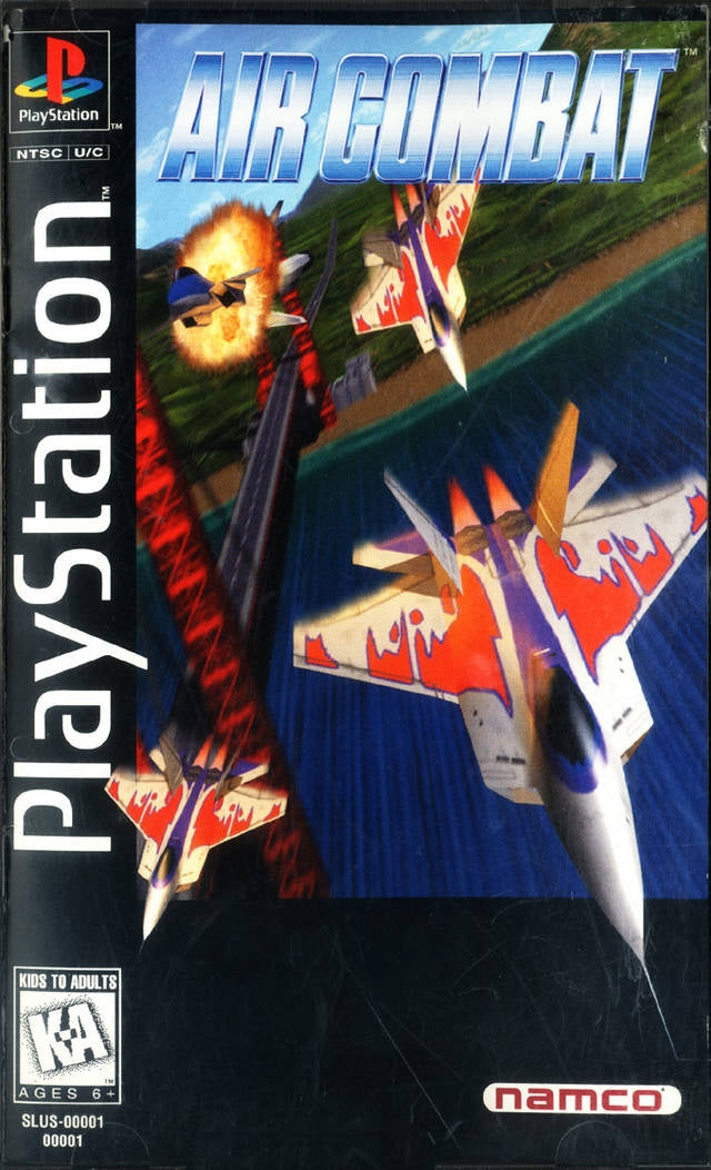 AIR COMBAT (LONGBOX)  - PS1