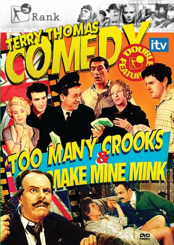 TERRY THOMAS COMEDEY - DVD-TOO MAN CROOKS/MAKE MINE MINK