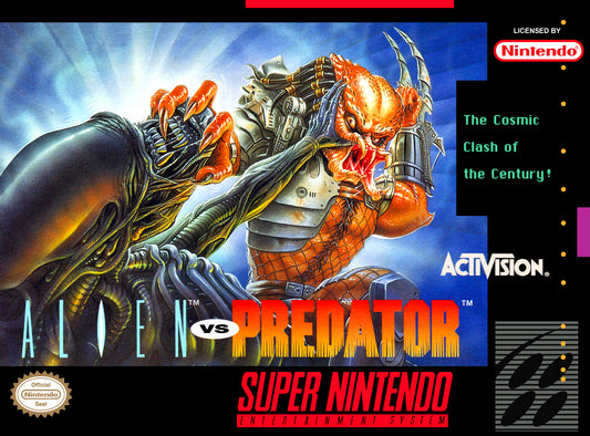 ALIEN VS. PREDATOR  - SNES (W/BOX)