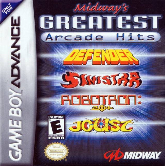 MIDWAY'S GREATEST ARCADE HITS  - GBA