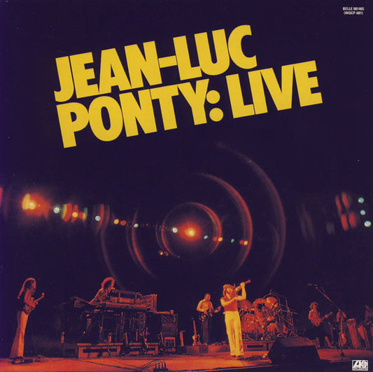 PONTY, JEAN-LUC  - LIVE (1979)