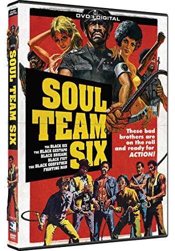 SOUL TEAM SIX - 6 BLAXPLOITATION FILM COLLECTION - DVD + DIGITAL