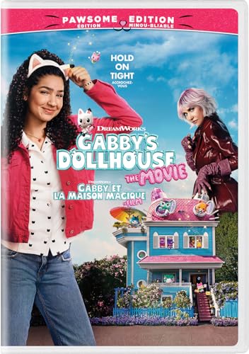 GABBY'S DOLLHOUSE: THE MOVIE - PAWSOME EDITION [DVD] (BILINGUAL)