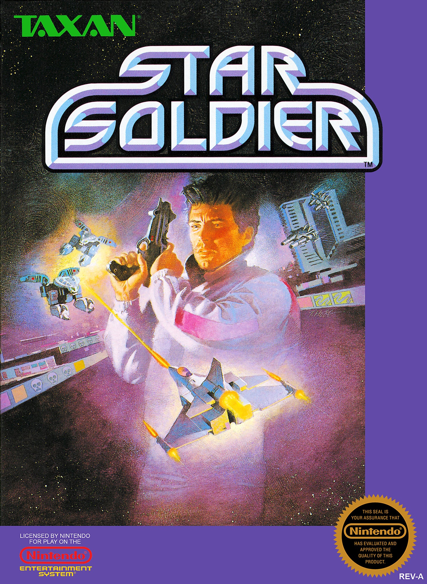 STAR SOLDIER  - NES (W/BOX & MANUAL)