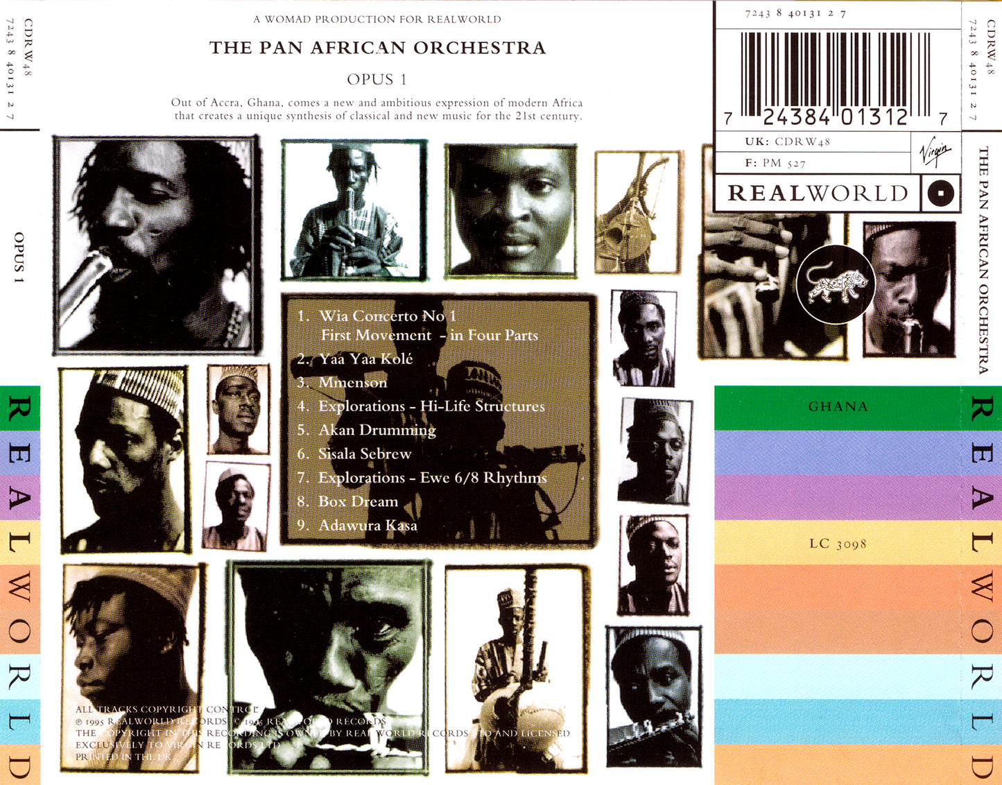 PAN AFRICAN ORCHESTRA  - OPUS 1