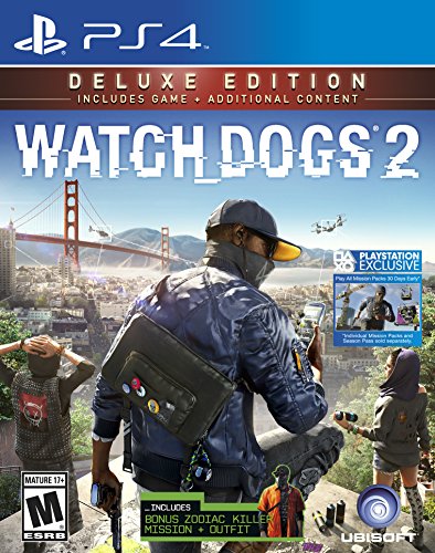 WATCH DOGS 2: DELUXE EDITION (INCLUDES EXTRA CONTENT) - PLAYSTATION 4