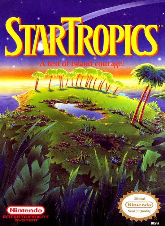 STAR TROPICS  - NES (W/BOX & MANUAL)