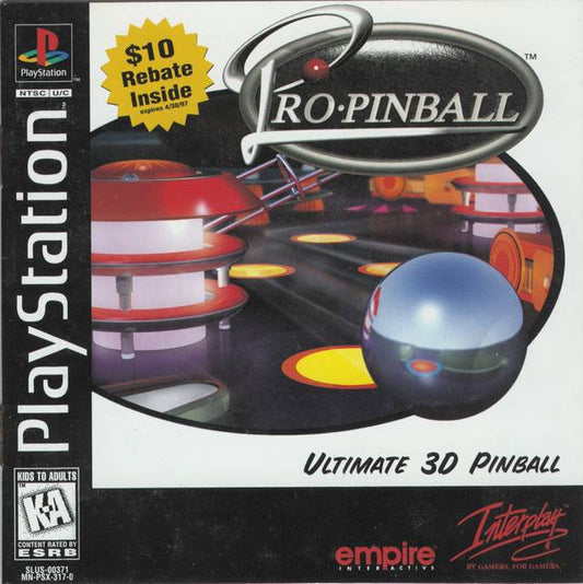 TIMESHOCK PRO PINBALL  - PS1