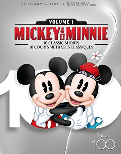 MICKEY & MINNIE: 10 CLASSIC SHORTS - BLU-INC. DVD COPY
