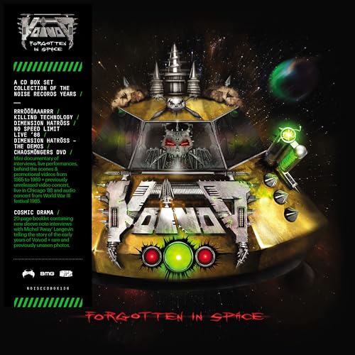 VOIVOD  - FORGOTTEN IN SPACE (BOX SET)(5CDS/DVD)