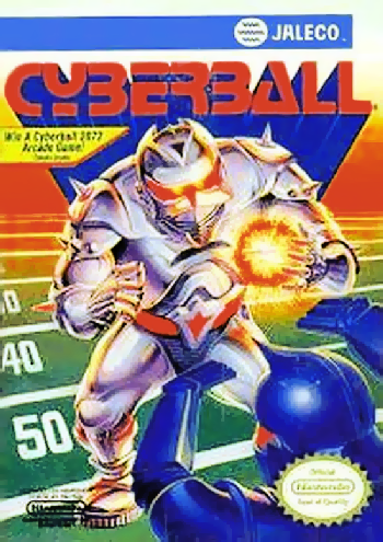 CYBERBALL  - NES (W/BOX)