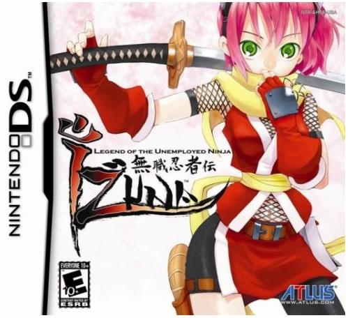 IZUNA: LEGEND OF THE UNEMPLOYED NINJA  - DS