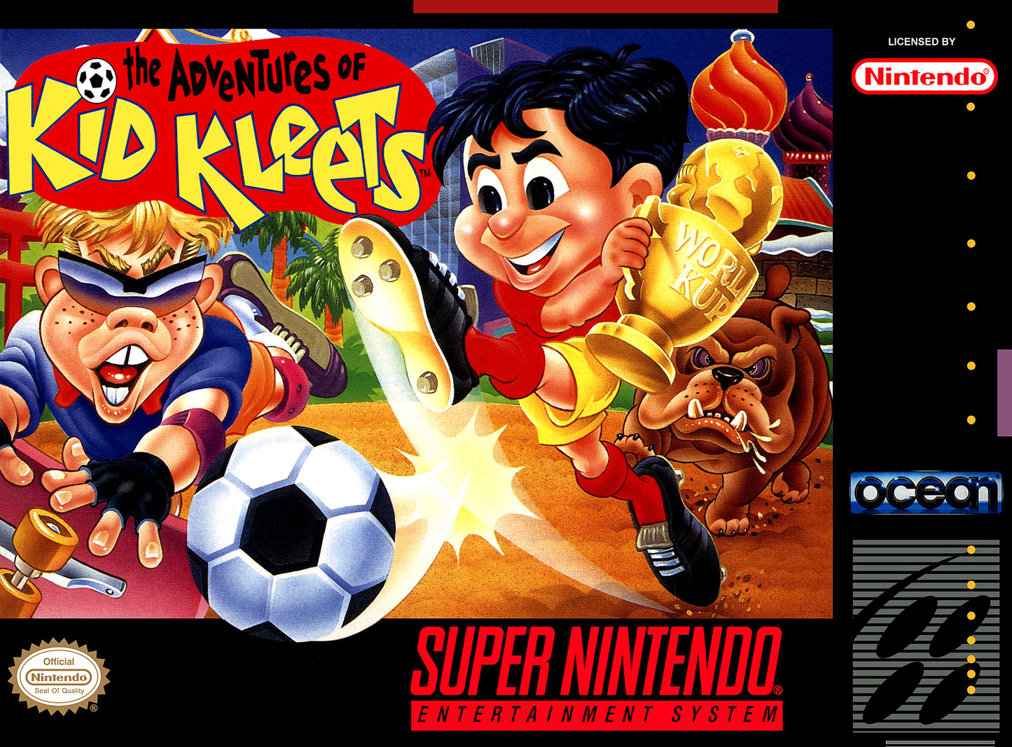 ADVENTURES OF KID KLEETS  - SNES (W/BOX)