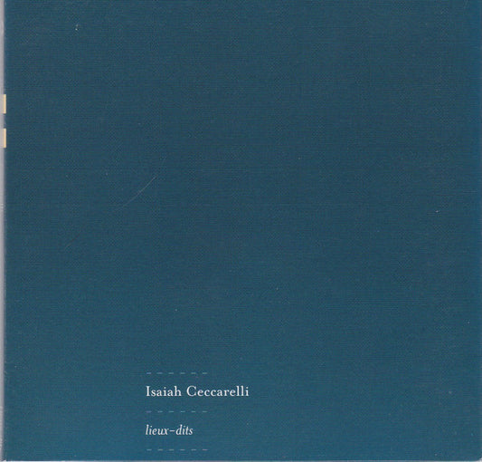 CECCARELLI, ISAIAH  - LIEUX-DITS