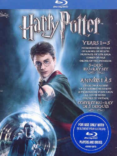 HARRY POTTER YEARS 1-5 GIFTSET [BLU-RAY]