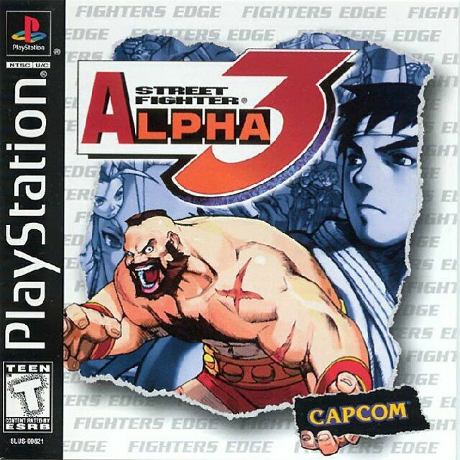 STREET FIGHTER ALPHA 3  - PS1