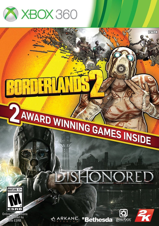 BORDERLANDS 2/DISHONORED BUNDLE  - XBX360