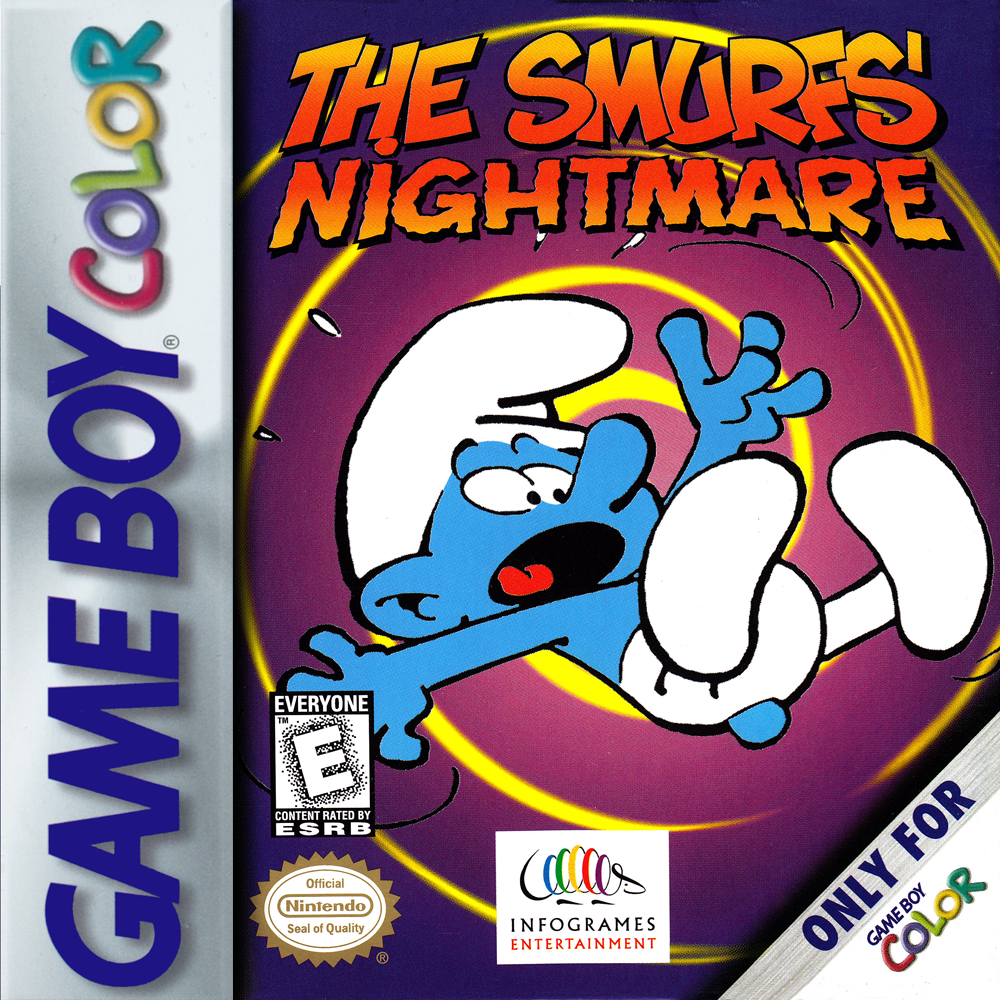 SMURFS NIGHTMARE  - GBC