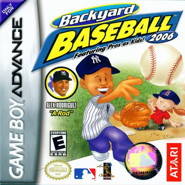 BACKYARD BASEBALL 2007  - GBA