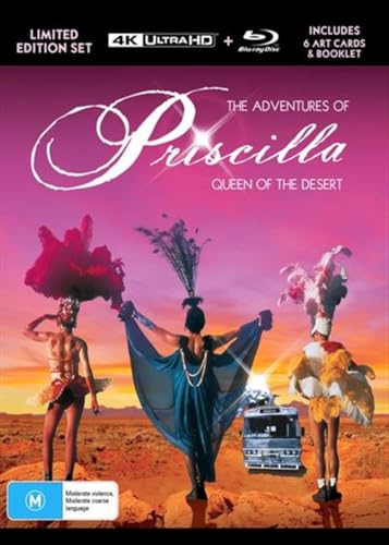 THE ADVENTURES OF PRISCILLA, QUEEN OF THE DESERT - LIMITED ALL-REGION UHD WITH BLU-RAY