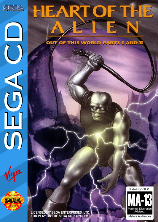 HEART OF THE ALIEN  - SEGACD