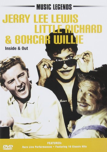 LEWIS, JERRY LEE/LITTLE RICHARD/BOXCAR - DVD-MUSIC LEGENDS