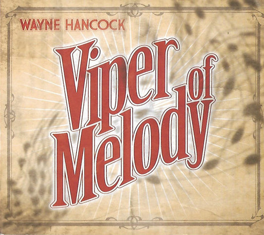 HANCOCK, WAYNE  - VIPER OF MELODY