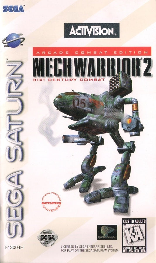 MECHWARRIOR 2  - SATURN