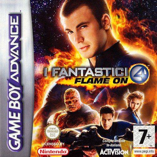 FANTASTIC 4: FLAME ON  - GBA
