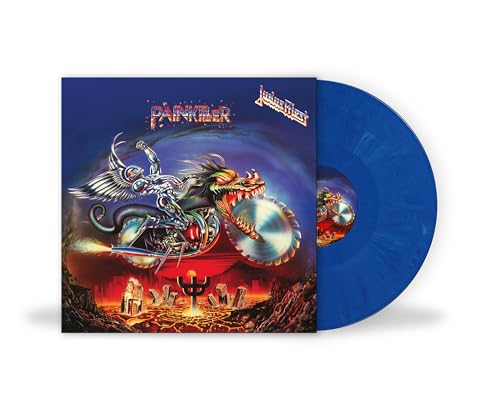 JUDAS PRIEST - PAINKILLER (BLUE TRANSPARENT & WHITE OPAQUE VINYL)
