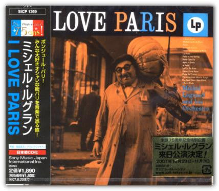 LEGRAND, MICHEL  - I LOVE PARIS