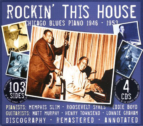 MEMPHIS SLIM  - ROCKIN' THIS HOUSE (4CDS)
