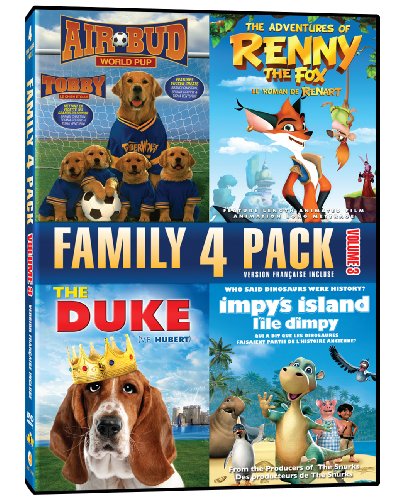 AIR BUD/DUKE/IMPY'S ISLAND/ADVENTURES OF - DVD-FAMILY 4 PACK