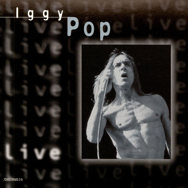 POP, IGGY  - LIVE