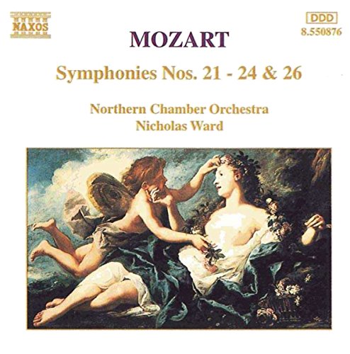 MOZART - SYMPHONIES NO. 21-24 & 26 (NAXOS)