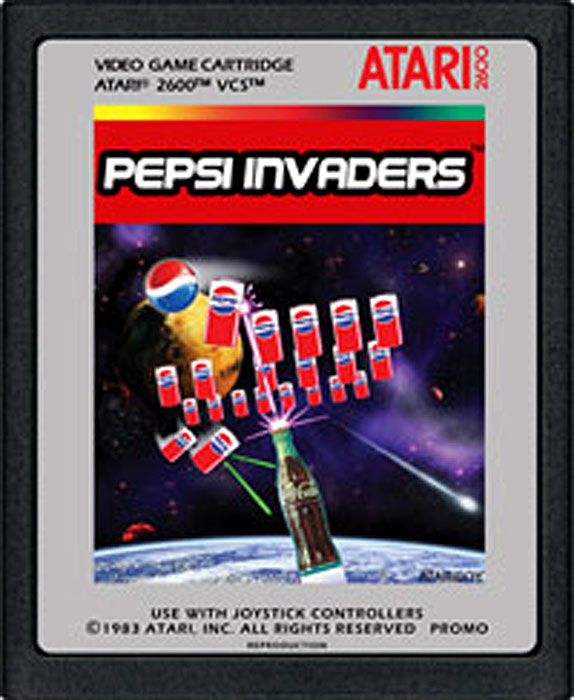 PEPSI INVADERS  - ATARI2600