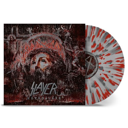 SLAYER - REPENTLESS (CLEAR SILVER RED SPLATTER VINYL)