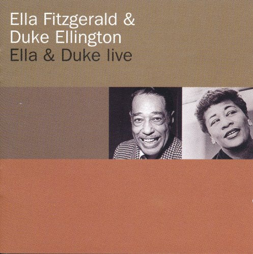 FITZGERALD, ELLA & DUKE ELLINGTON  - ELLA & DUKE LIVE