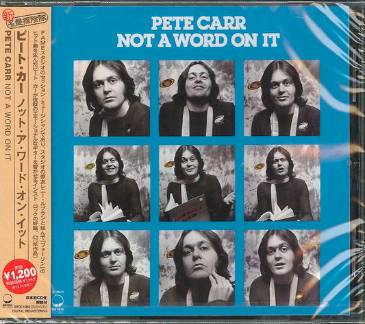 CARR, PETE  - NOT A WORD ON IT